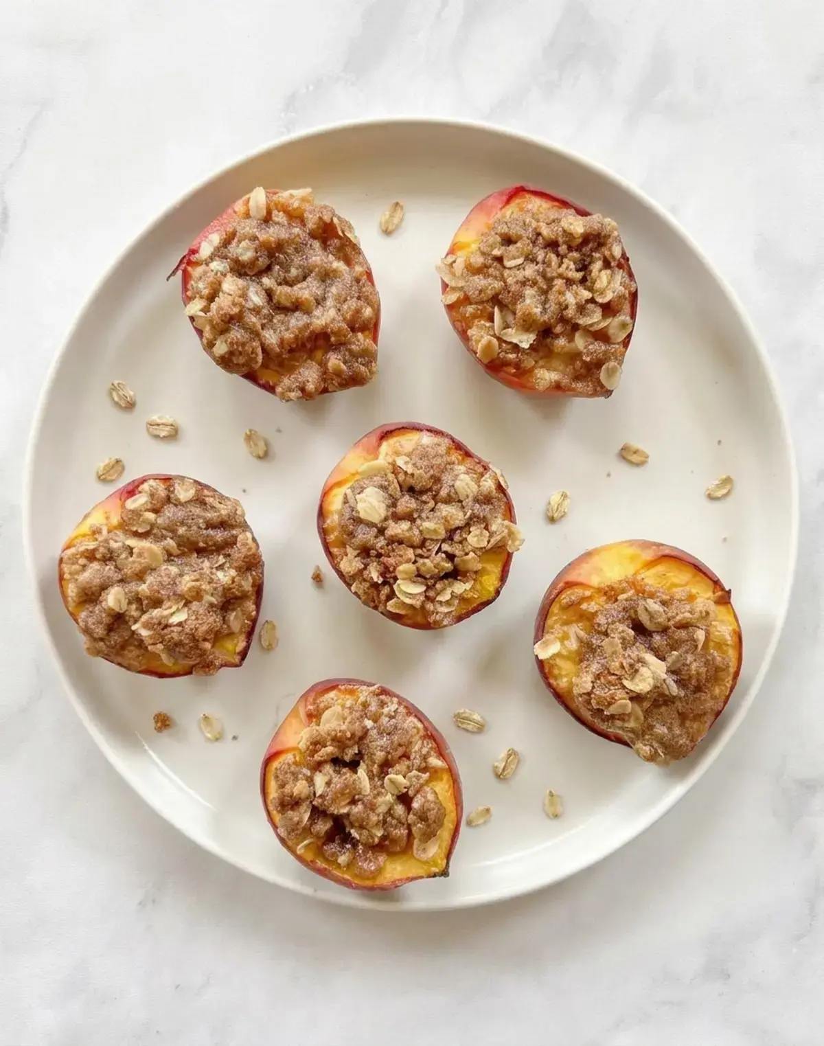 Baked Peaches with Oat Crumble Topping 12 Baked Peaches, Why you'll love this recipe