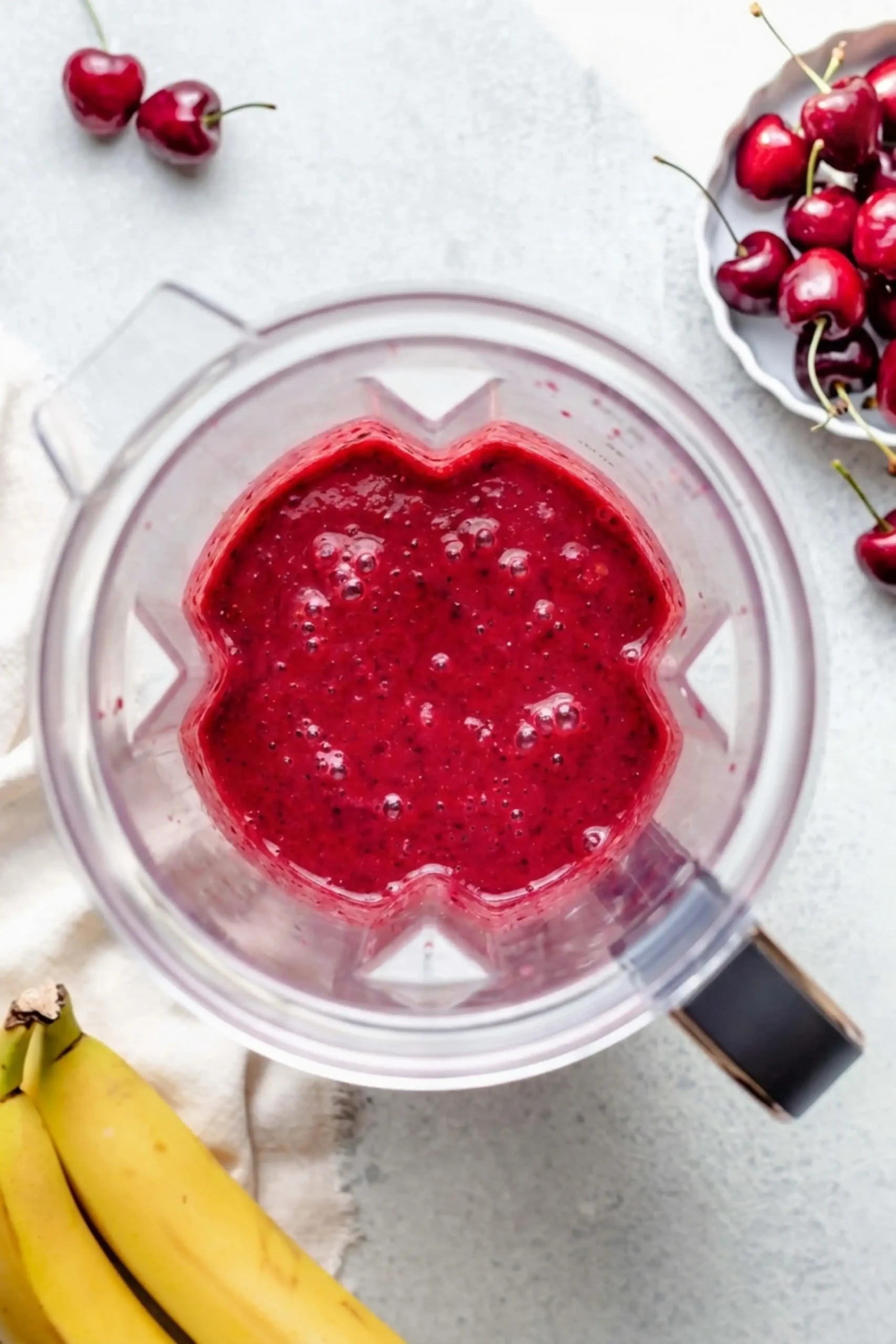 Banana Cherry Smoothie Recipe for a Creamy, Healthy Breakfast 9 Banana Cherry Smoothie, How to Make a Cherry Smoothie