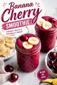 Banana Cherry Smoothie