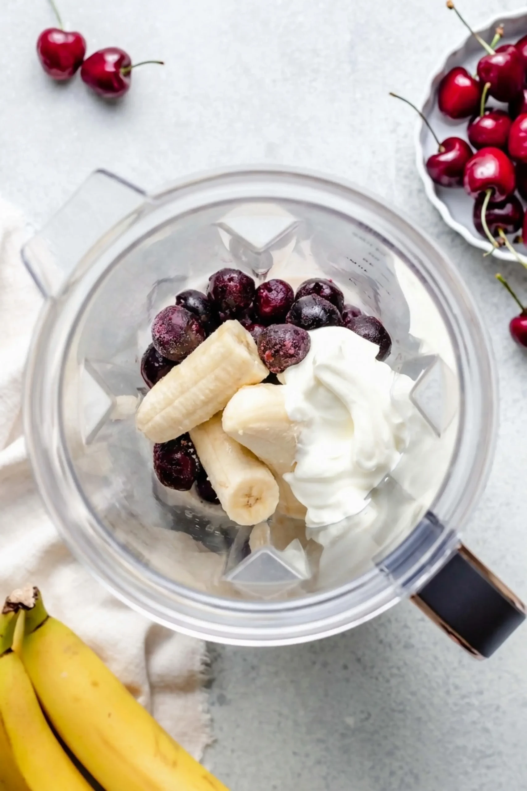 Banana Cherry Smoothie Recipe for a Creamy, Healthy Breakfast 8 Banana Cherry Smoothie, Smoothie Ingredients