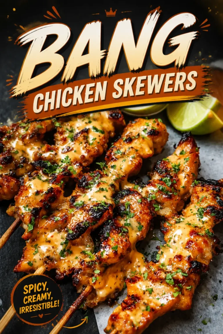 Bang Chicken Skewers