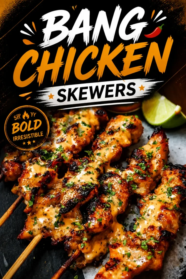 Bang Chicken Skewers
