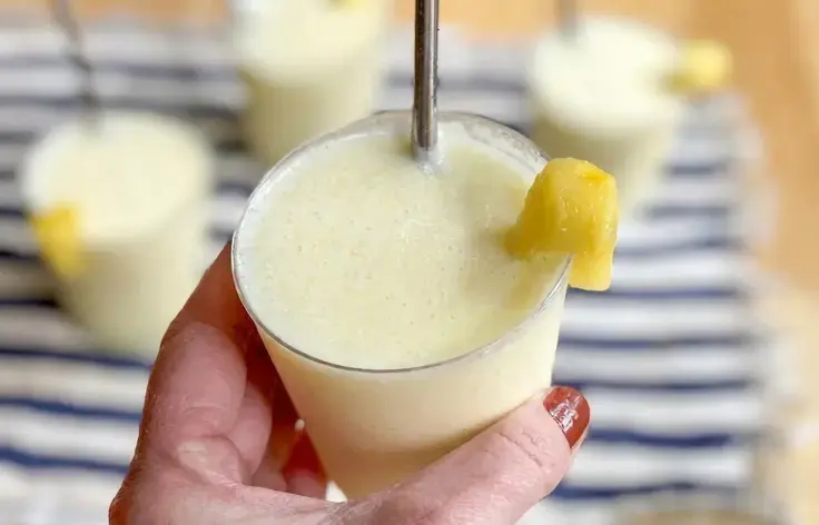 Beginner Keto Pina Colada Creamy Low Carb Cocktail, Nutritional Info (Approximate per serving)