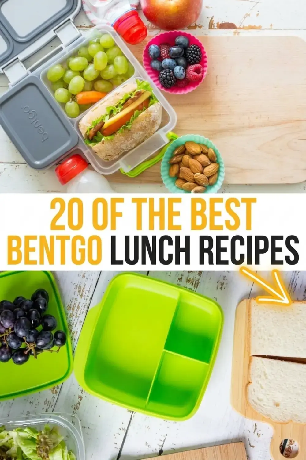 Bentgo Lunch Ideas, Bentgo Snack Ideas for Smaller Compartments