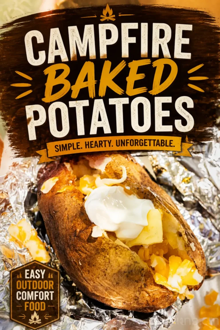 Campfire Baked Potatoes