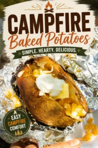 Campfire Baked Potatoes