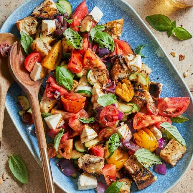 Camping Food Cooking Recipes for Easy Meals Beyond Burgers and S'mores 25 Grilled Tomato Feta Pizzettes