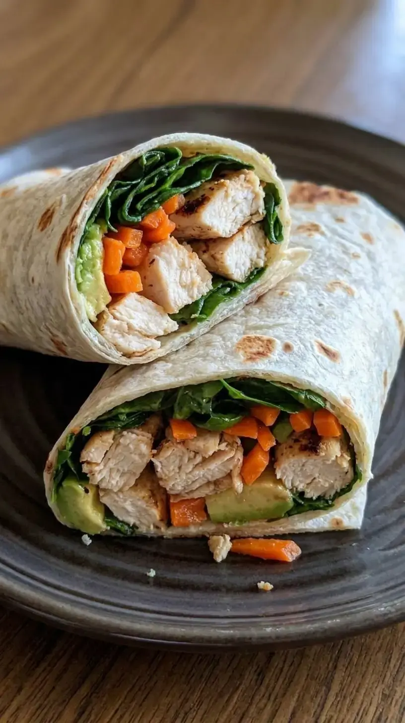 Lunch: Energy-Packed Wraps