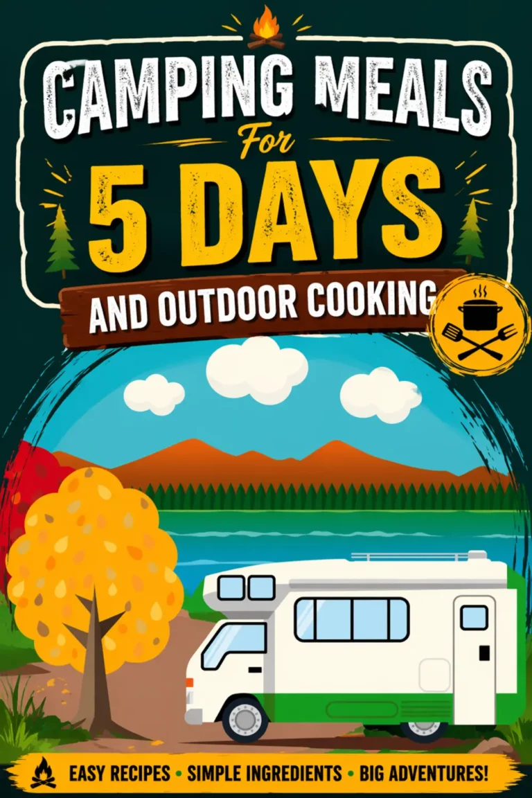 Camping Meals For 5 Days And Outdoor Cooking