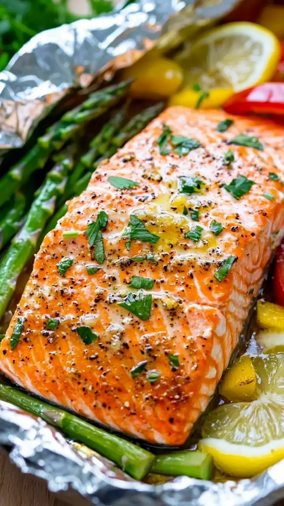 Camping Recipes For Two People: Easy Romantic Meals for Couples 3 Foil Packet Salmon with Vegetables