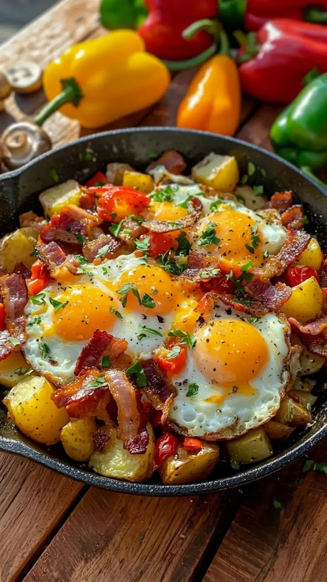 Camping Recipes For Two People: Easy Romantic Meals for Couples 2 Savory Breakfast Skillet
