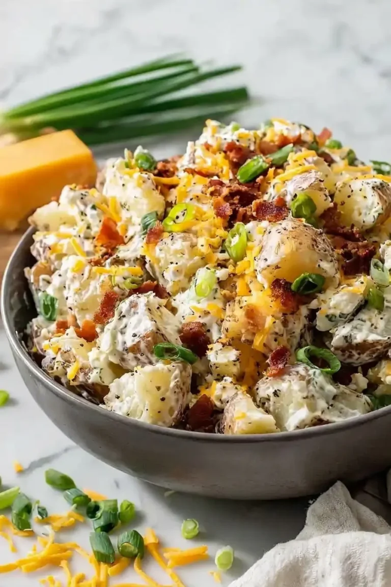 Cheesy Baked Potato Salad