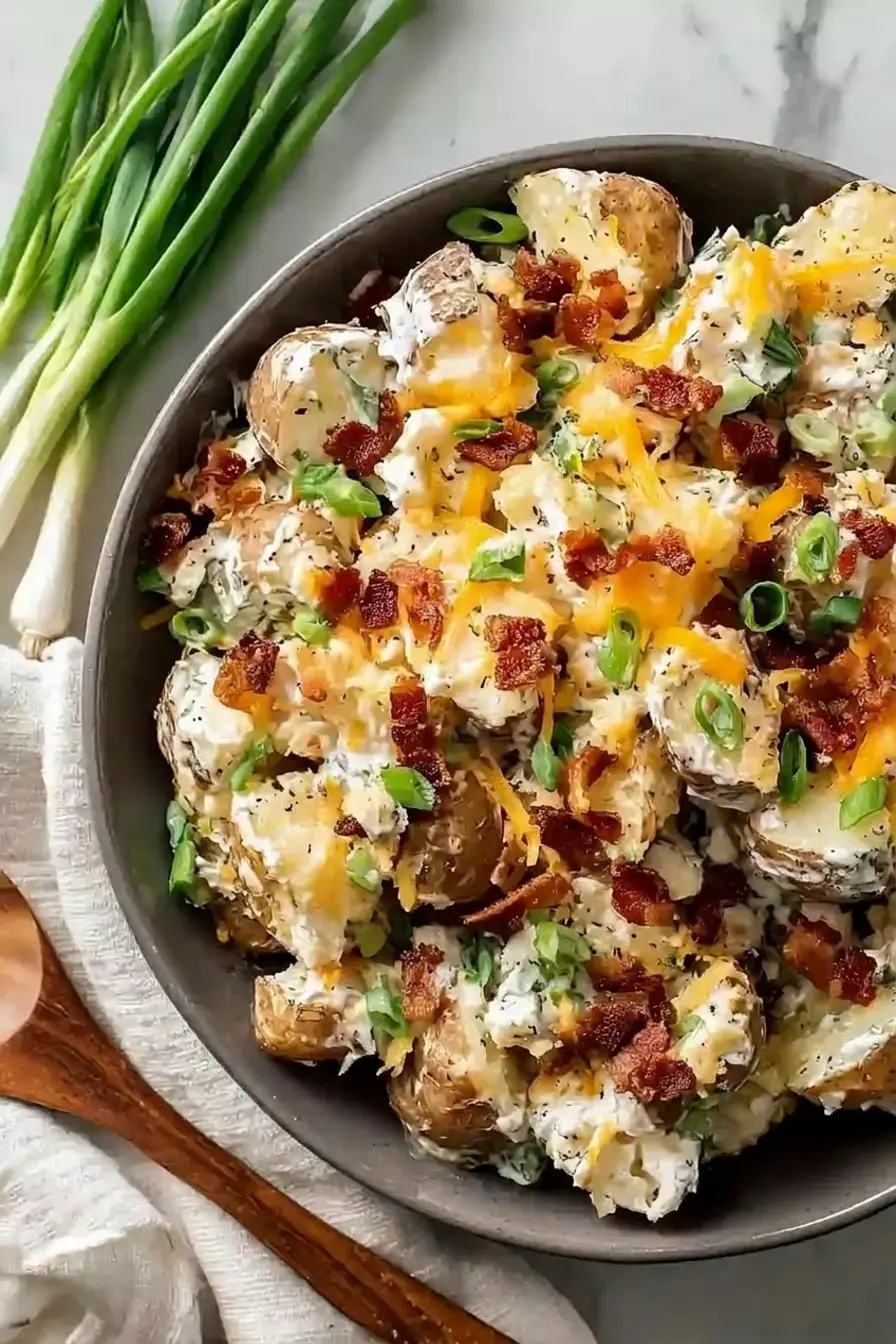 Cheesy Baked Potato Salad for BBQs and Potlucks 7 Russets vs. Other Potatoes
