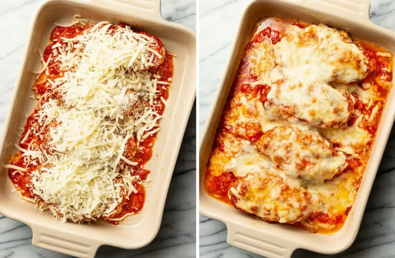 Cheesy Mozzarella Chicken Bake for a Quick Juicy Weeknight Dinner 10 How to make cheesy baked chicken