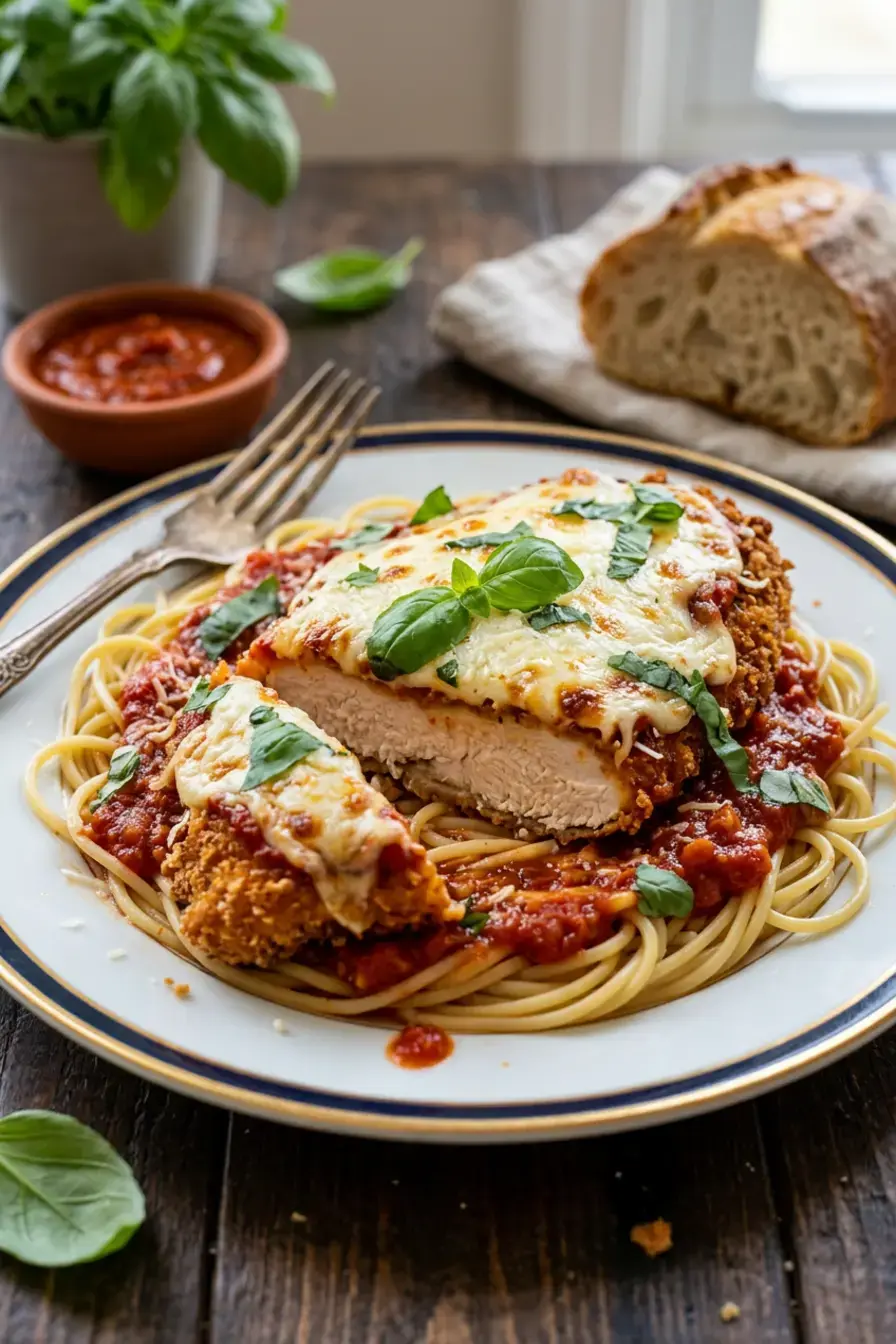Chicken Parmesan Recipe Ever Delight: Crispy, Cheesy Comfort Food Classic 3 Chicken Parmesan Recipe Ever Delight, Chicken Parmesan Recipe (Best EVER!) - An Incredible Ultimate Delight