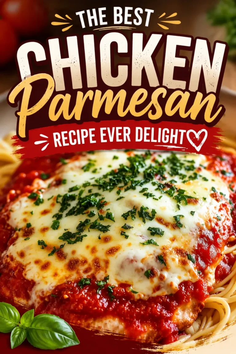 Chicken Parmesan Recipe Ever Delight: Crispy, Cheesy Comfort Food Classic 4 Chicken Parmesan Recipe Ever Delight