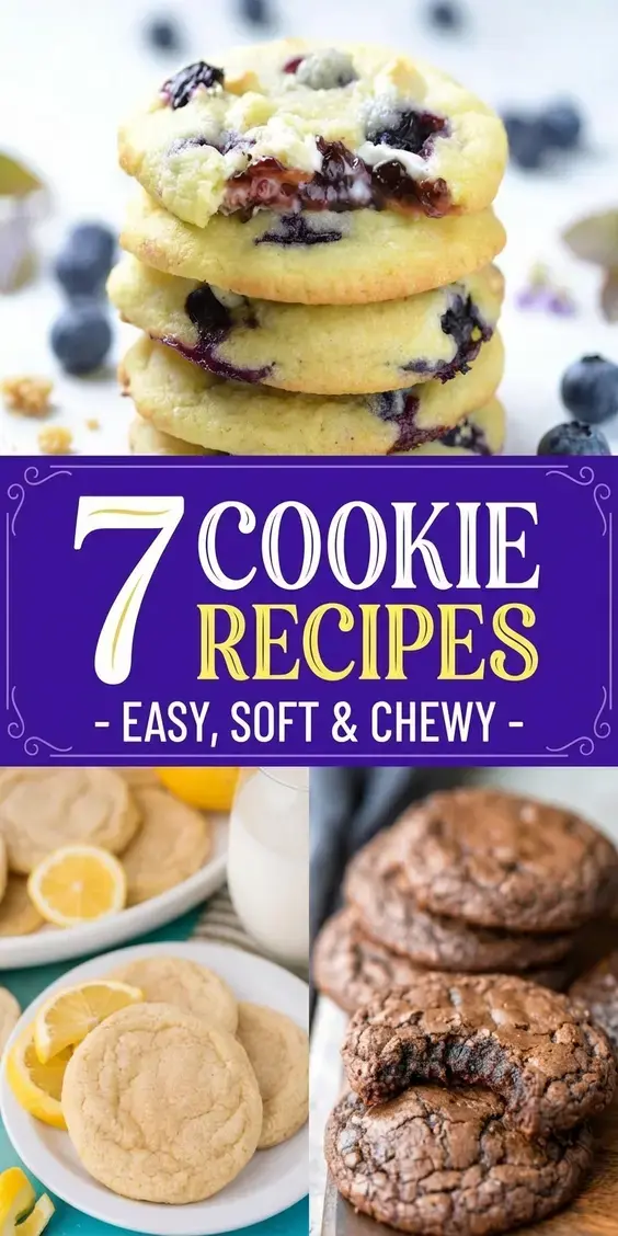 Easy & Healthy Cookie Recipes 1 Assortment of easy homemade cookies