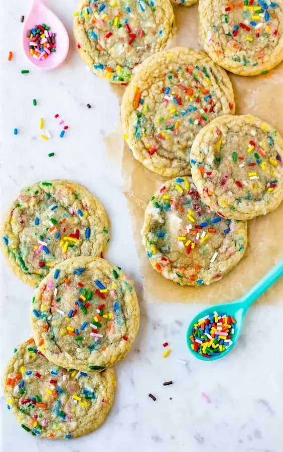 7 Easy and Healthy Cookie Recipes for Soft Homemade Treats 3 Cookie Recipes, Funfetti Cookies
