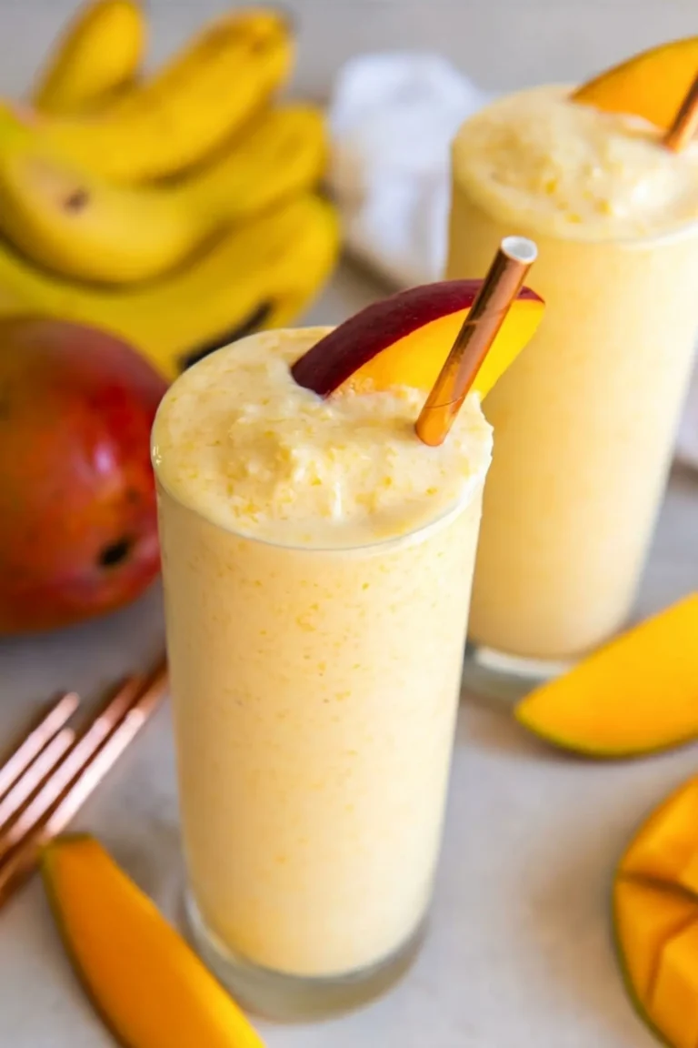 Creamy Dreamy Mango Smoothie