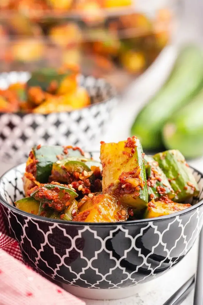 Cucumber Kimchi Recipe for a Crunchy Korean Side Dish 10 Cucumber Kimchi