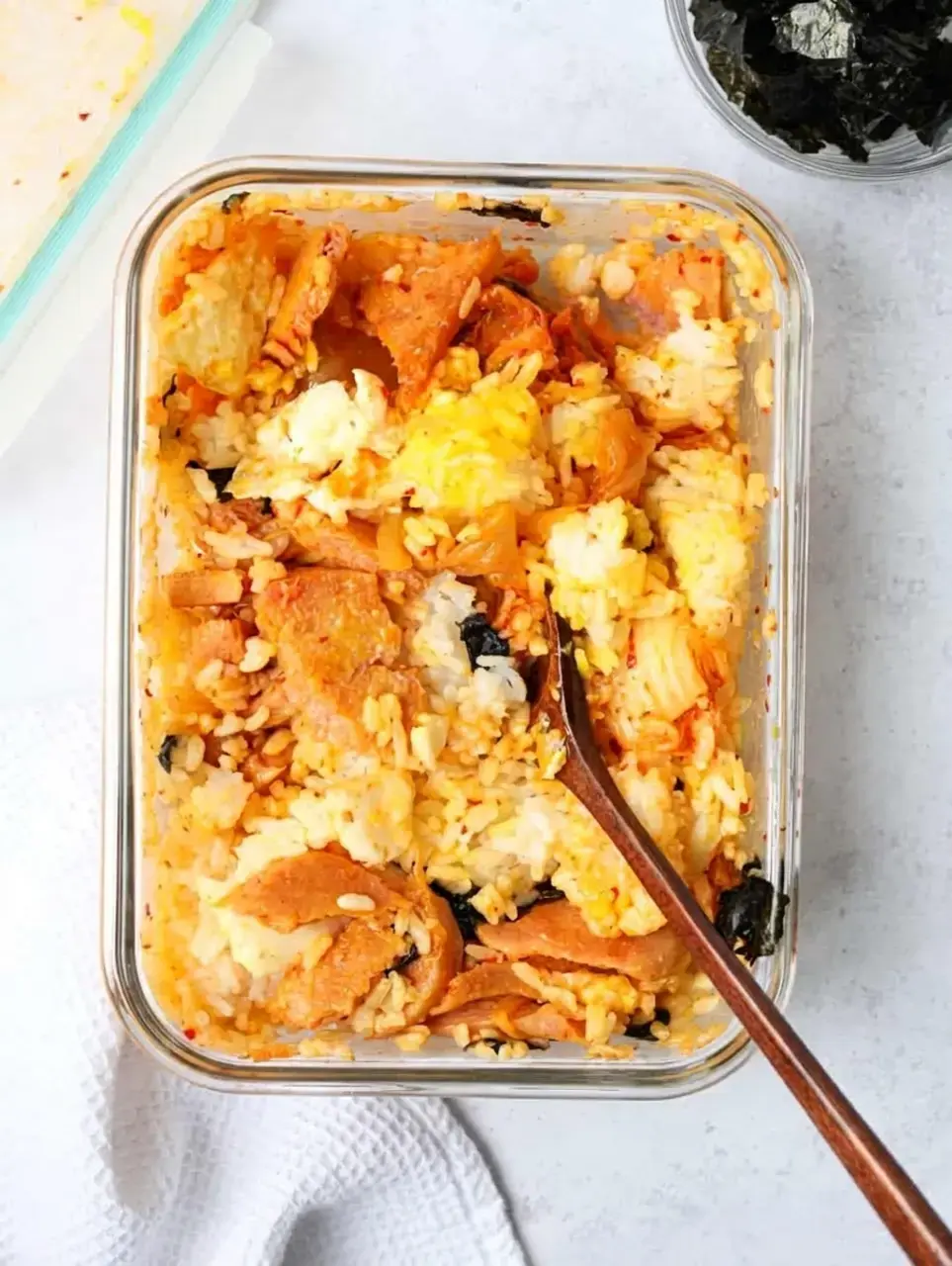 Dosirak Korean Lunch Box with Rice, Spam, and Kimchi 7 Dosirak Korean Lunch Box, How to Make a Dosirak Korean Lunch Box