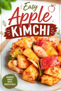 Easy Apple Kimchi