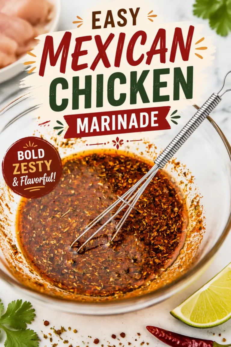 Easy Mexican Chicken Marinade