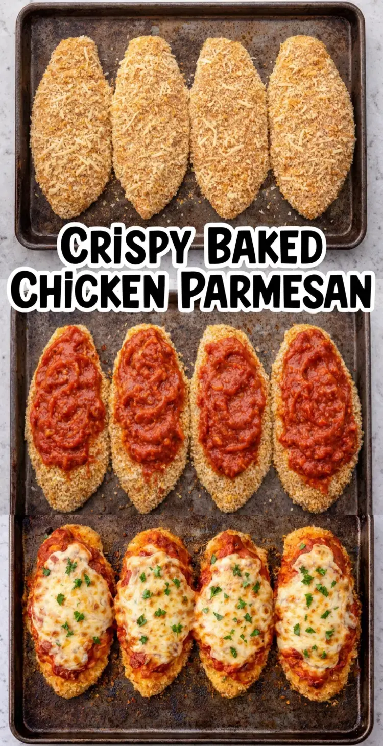 Easy Ways To Bake Chicken Breasts For Dinner: 15 Juicy, Simple Ideas 10 5. Baked Chicken Parmesan