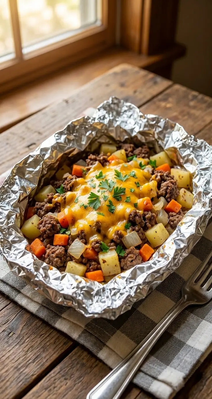 Foil Pack Meals Oven Grill Campfire