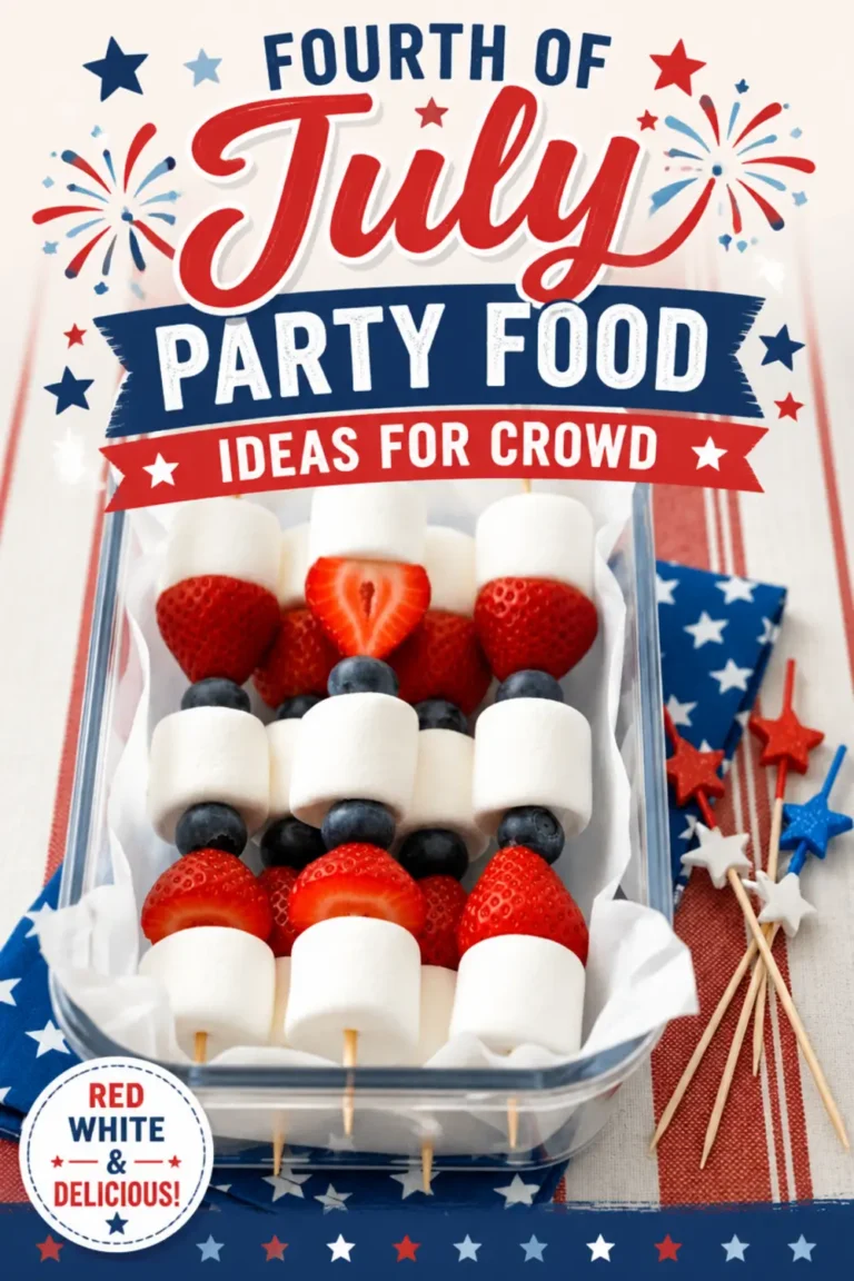 Fourth Of July Party Food Ideas For Crowd