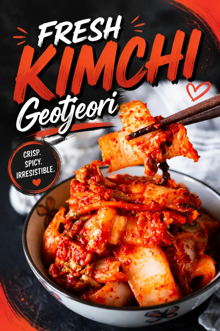 Fresh Kimchi Geotjeori