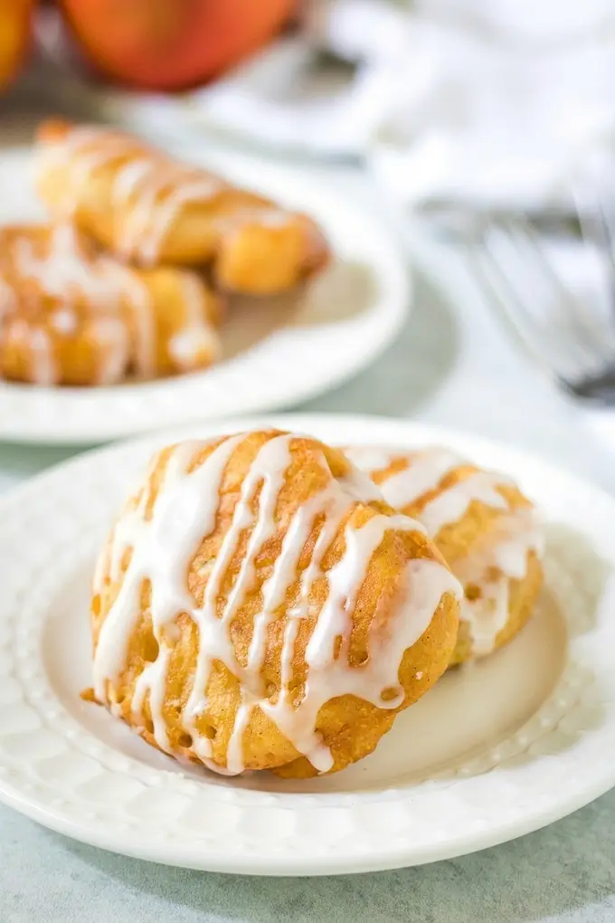 Fresh Peach Fritters