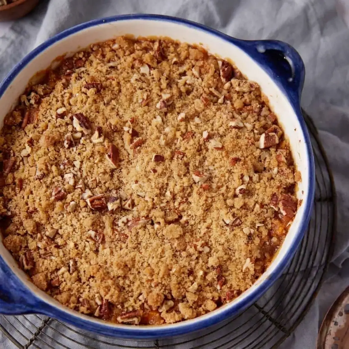 Fresh Peach Recipes That Arent Dessert But Taste Amazing 7 Sweet Potato Casserole with Peaches