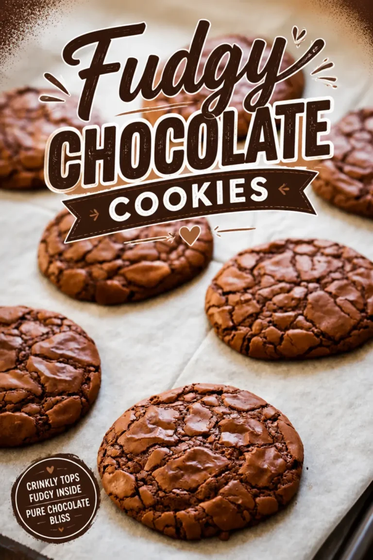 Fudgy Chocolate Cookies