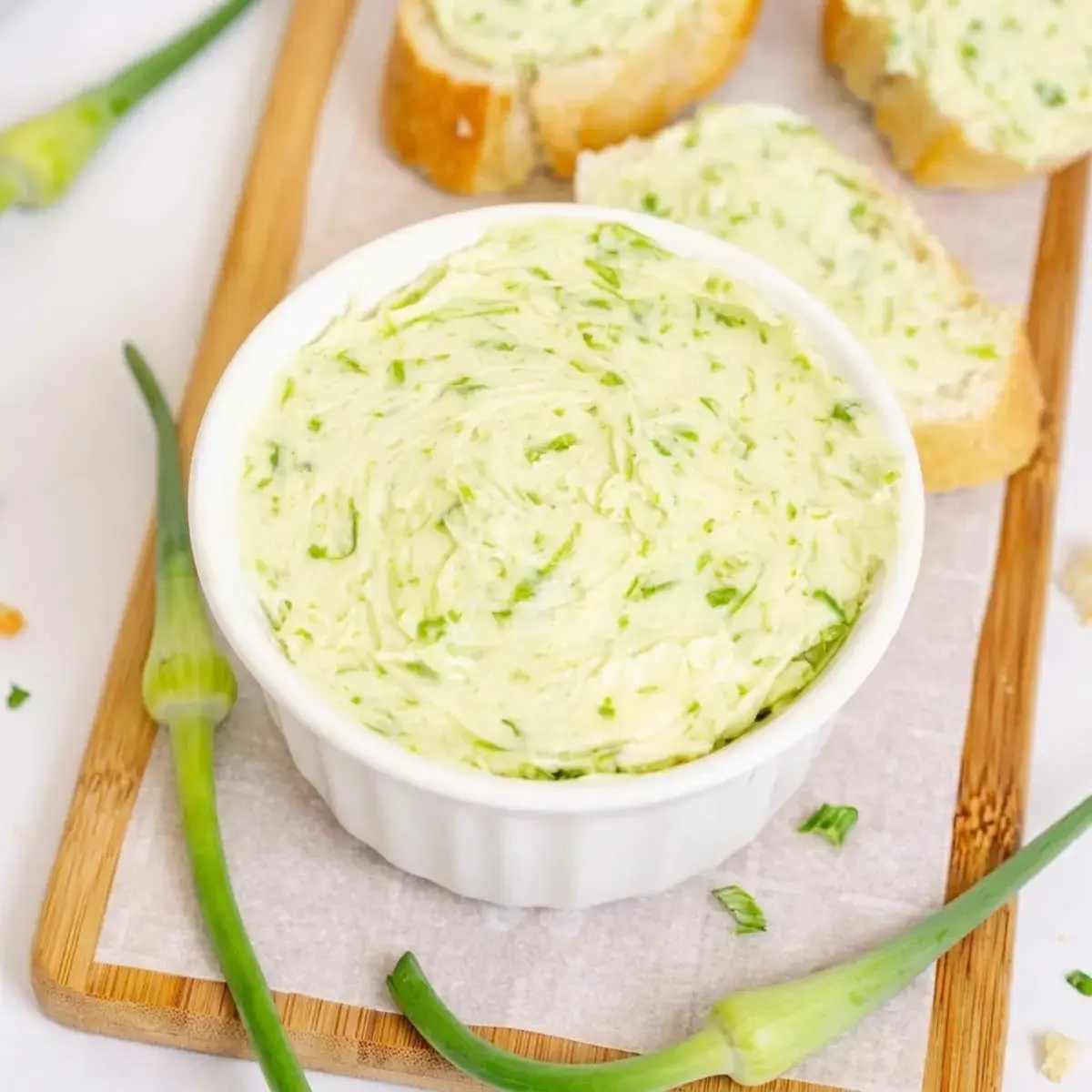 Garlic Scape Butter, How to store garlic scape butter