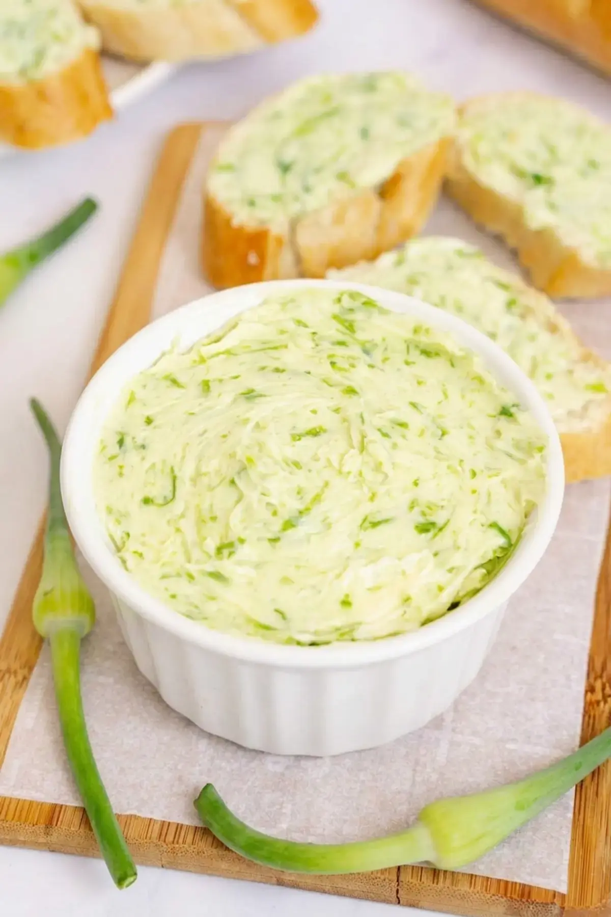 Garlic Scape Butter, How to store garlic scape butter