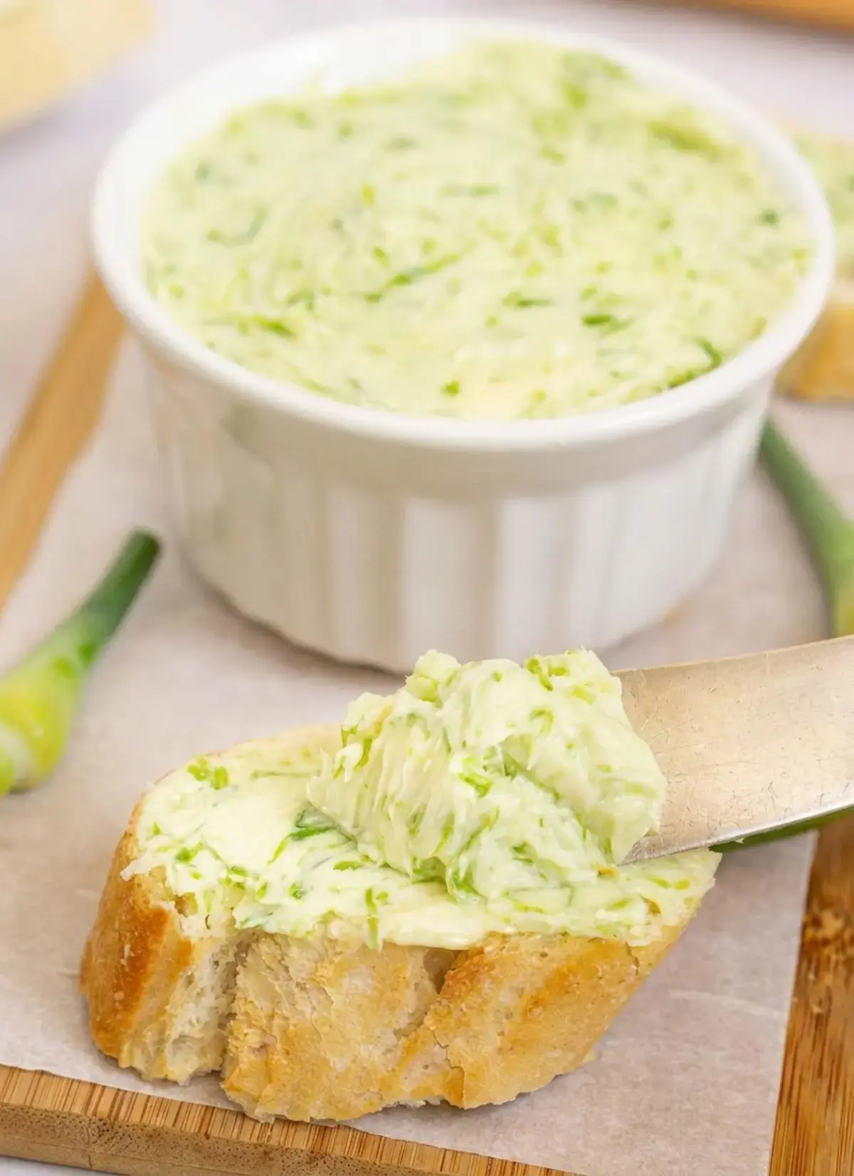 Garlic Scape Butter, How to use garlic scape butter