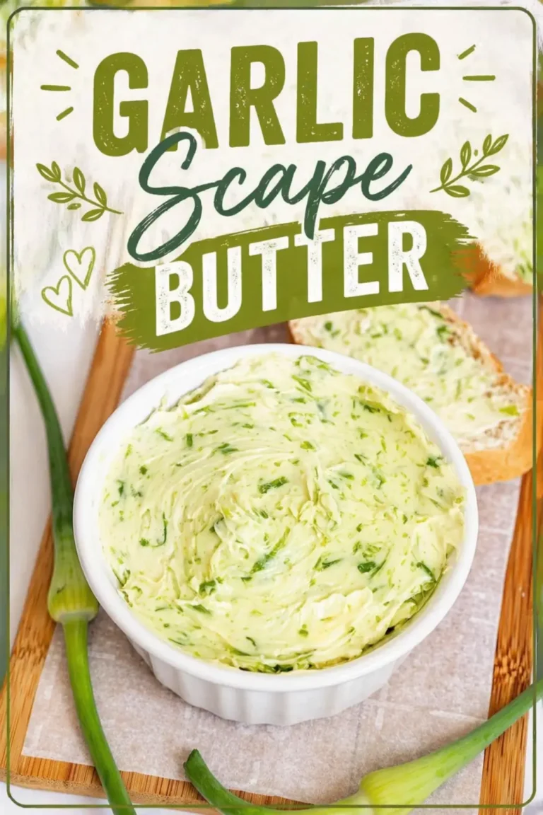 Garlic Scape Butter