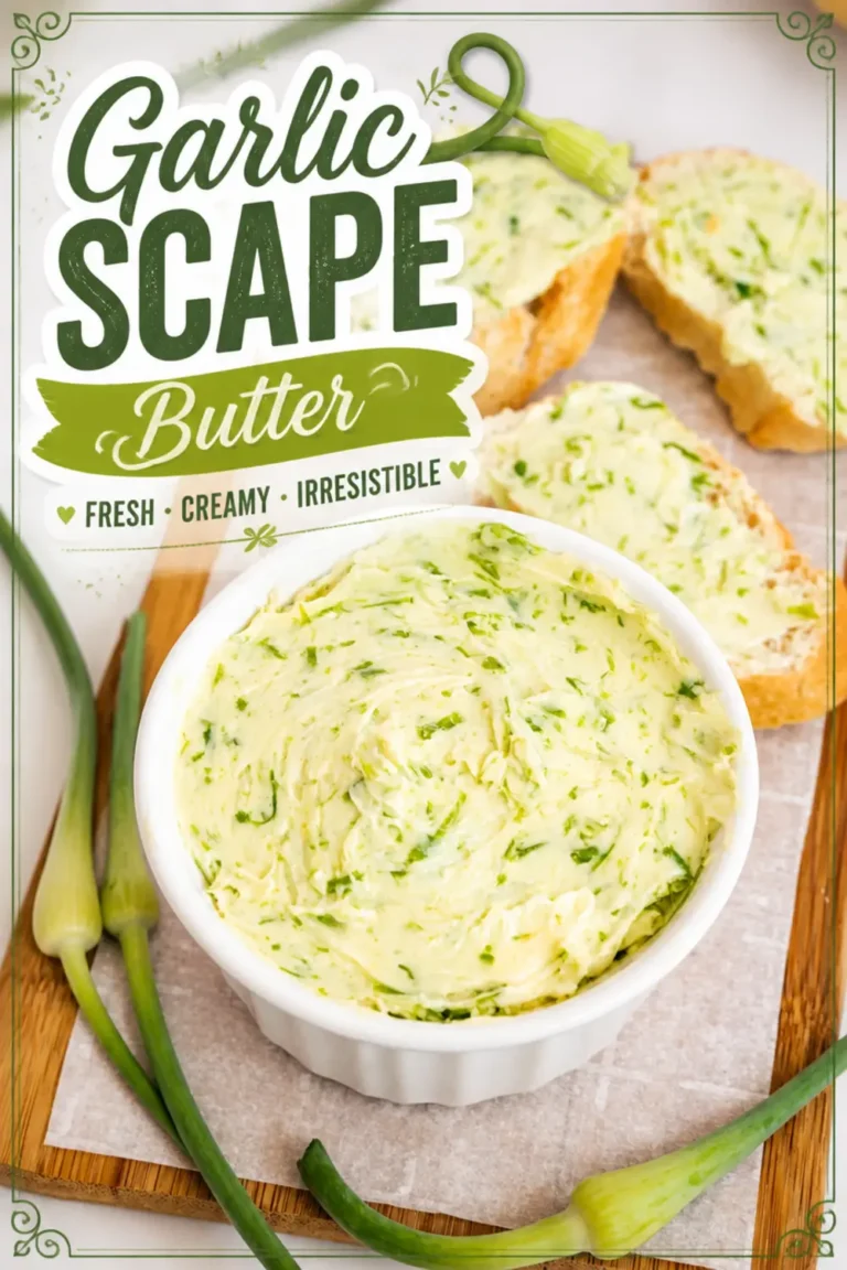 Garlic Scape Butter
