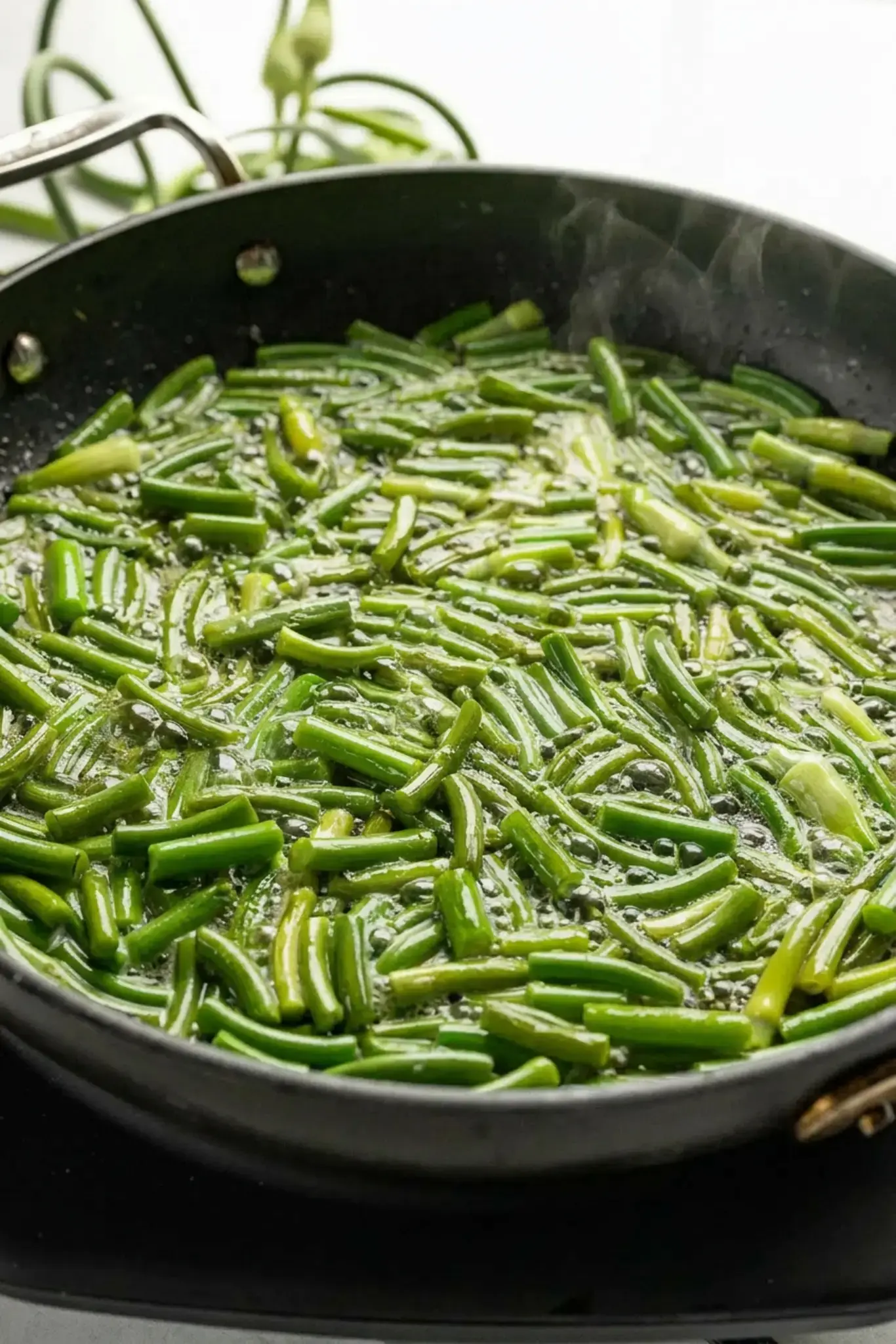 Creamy Garlic Scape Pasta Vegan for a Quick Summer Dinner 26 Ingredients and Substitutions