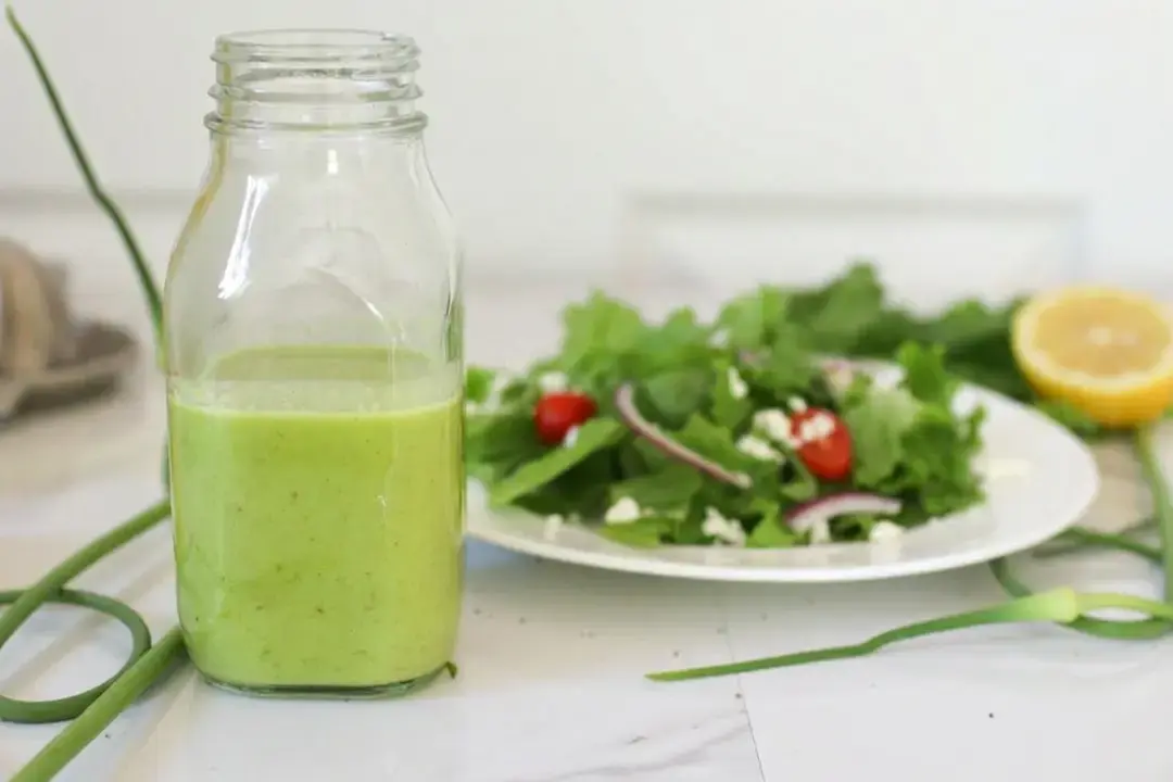 Garlic Scape Vinaigrette