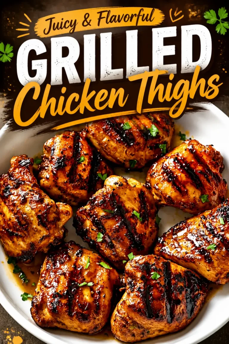 Grilled Chicken Thighs