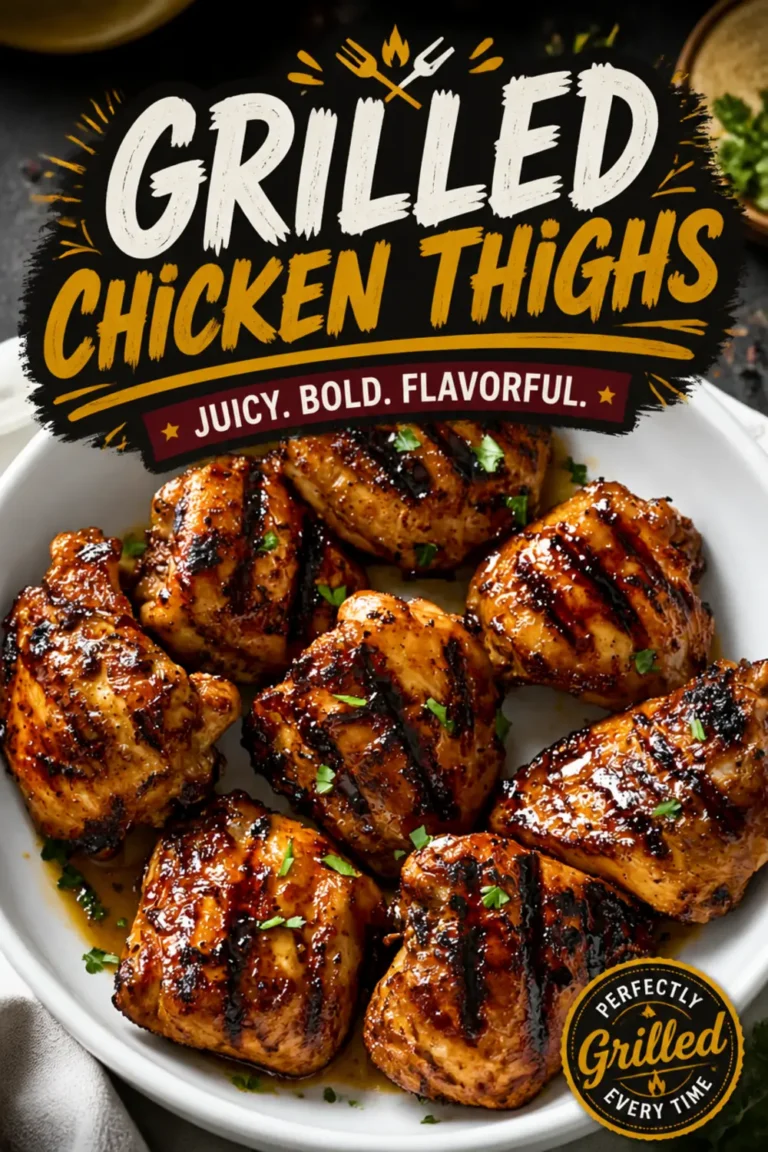 Grilled Chicken Thighs