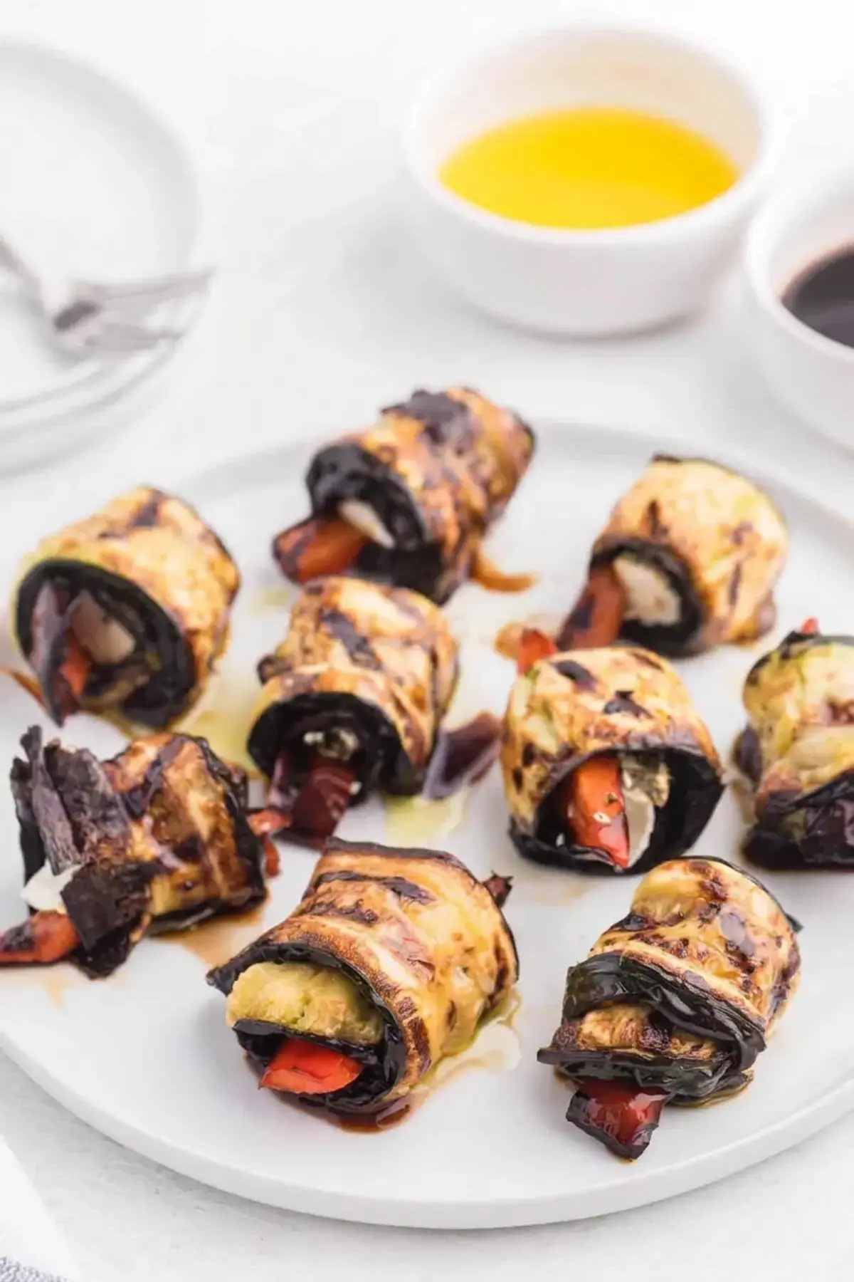 Grilled Side Dish Recipes Grilled Fruit and Vegetable Ideas for Summer BBQs 25 13. Grilled Zucchini Roll-ups by Simply Stacie