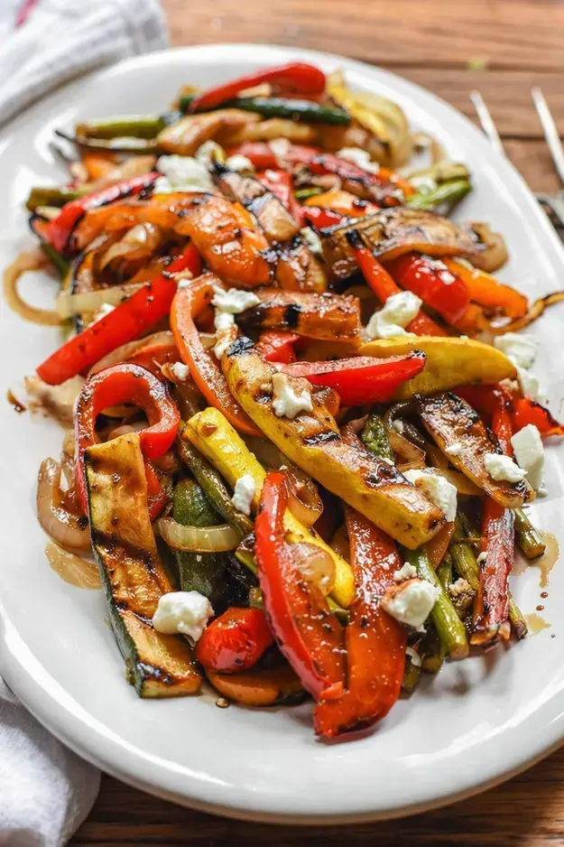 Grilled Side Dish Recipes Grilled Fruit and Vegetable Ideas for Summer BBQs 31 17. Grilled Balsamic Vegetables by Neighborfood
