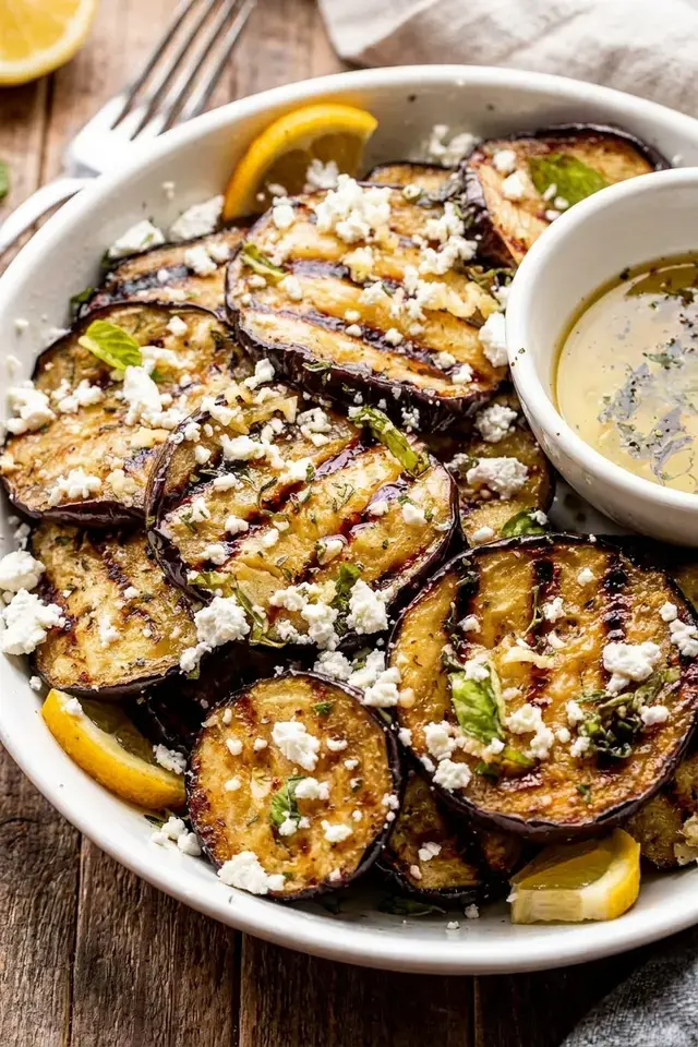 Grilled Side Dish Recipes Grilled Fruit and Vegetable Ideas for Summer BBQs 3 2. Grilled Eggplant by Diethood