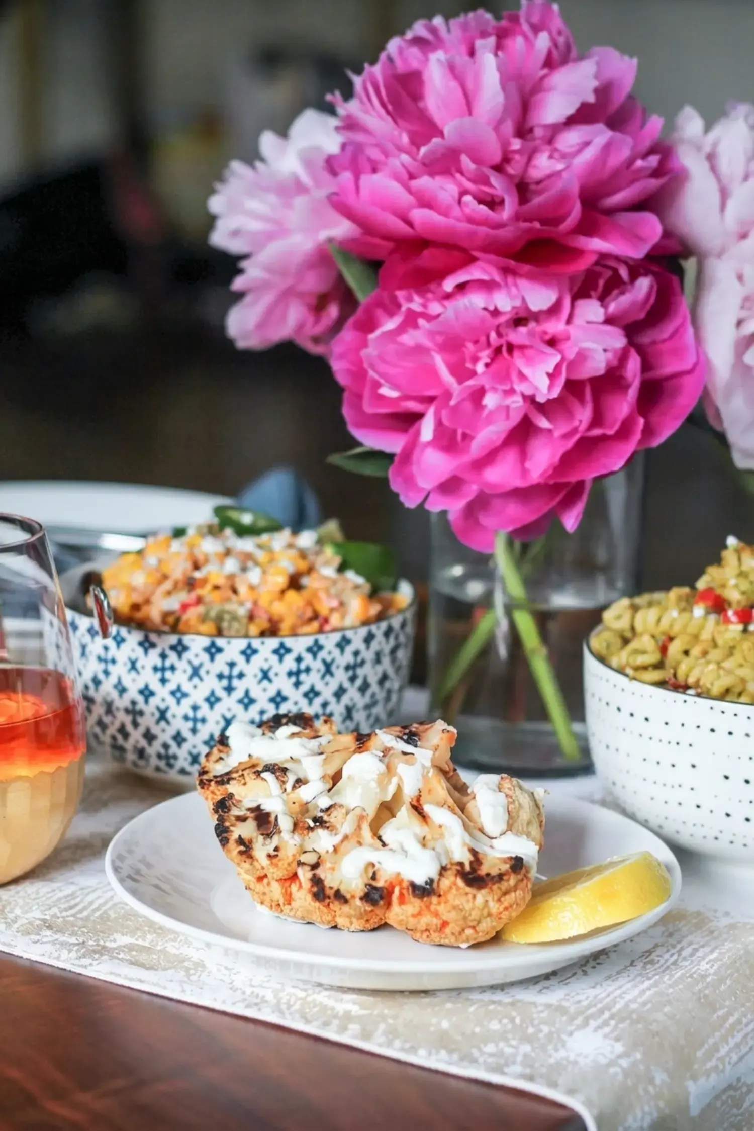 Grilled Side Dish Recipes Grilled Fruit and Vegetable Ideas for Summer BBQs 17 9. Sriracha Grilled Cauliflower by The Kittchen