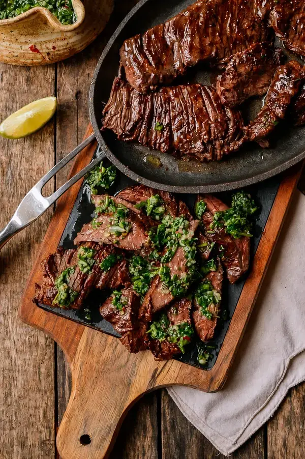Grilled Skirt Steak Chimichurri Recipe for a Flavorful Steak Dinner 21 Recipe Instructions