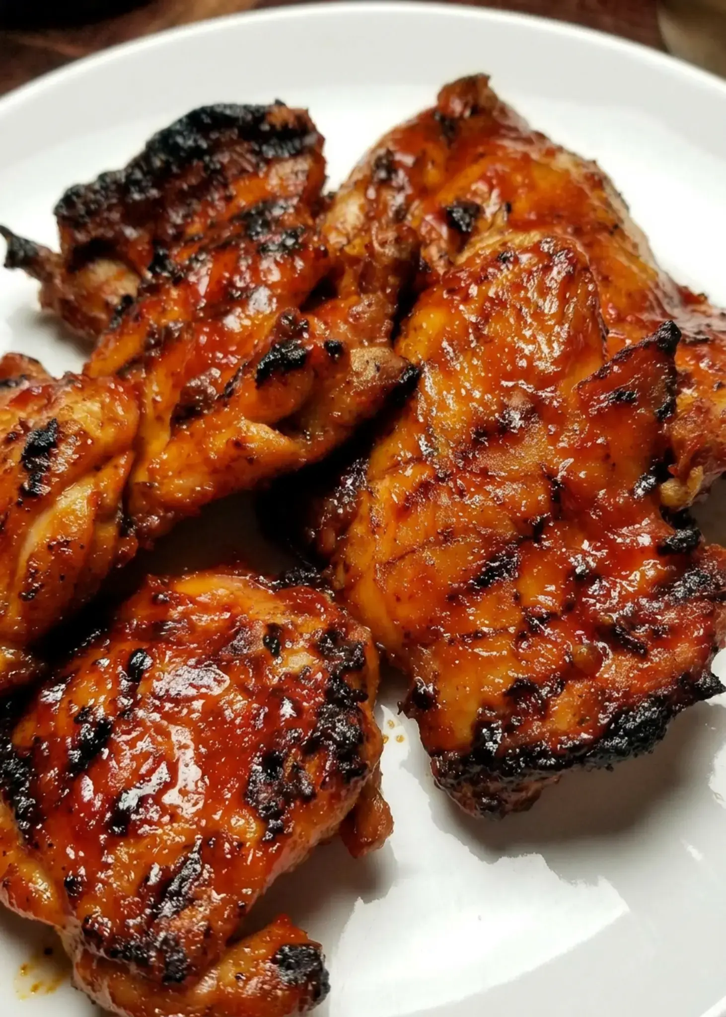 Grilled Spicy Bbq Chicken Thighs with Homemade Sauce 11 Here are some of my favorite side dishes to serve with BBQ chicken: