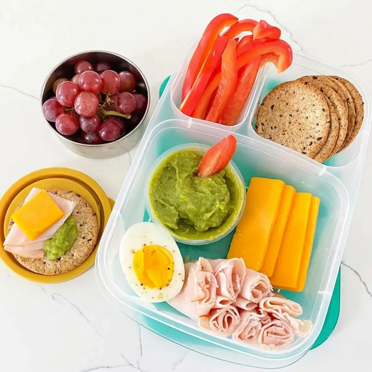 Guacamole Protein Bento Lunch, What Is a Guacamole and Protein Bento Lunch